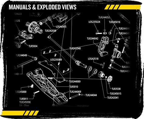 Find Parts With The TLR Product Exploded View Team Losi Racing