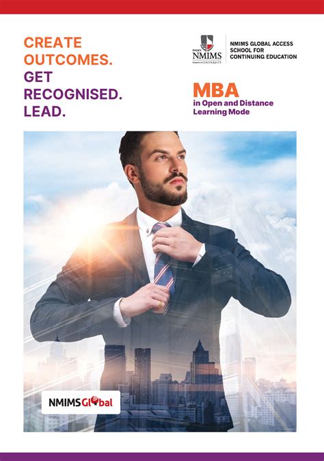 Mba Distance October 2022 Create Outcomes Get Recognised Lead Mba In Open And Distance