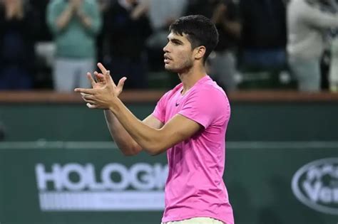 ATP Indian Wells Carlos Alcaraz Sets His Eyes On Novak Djokovic