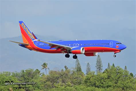 N872cb Southwest Airlines Canyon Blue Retro Livery Boein Flickr