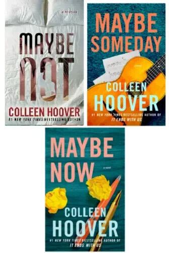 Maybe Someday Book Series Collection Set By Colleen Hoover Paperback