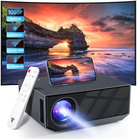 Amazon Projector With Wifi And Bluetooth Wielio Native P Hd