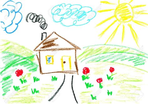 Kids Crayon Drawing at GetDrawings | Free download