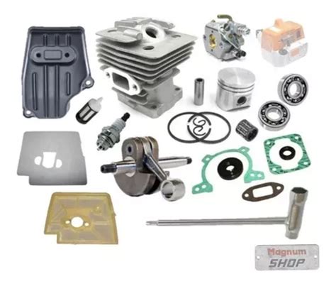 Kit Cilindro Motor Completo Ro Adeira Stihl Fs Fs Parcelamento