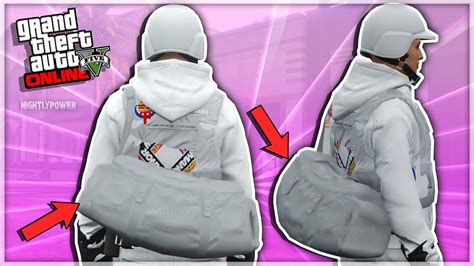 GTA 5 White Duffle Bag Glitch How To Get White Duffle Bag In GTA Online