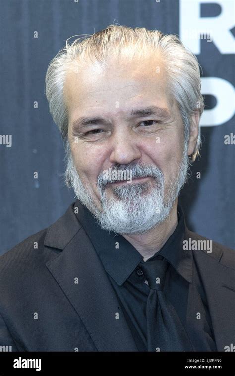 Vytautas Kaniusonis attending a photocall during the 2nd Reims Polar ...