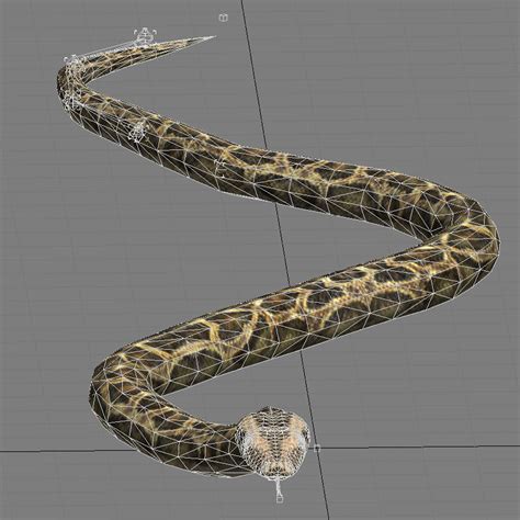 3ds max reptile snake python