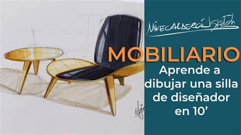 Cómo dibujar una Silla de Diseñador Mobiliario con Mike Calderon