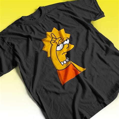 Camiseta Desenho Os Simpsons Lisa Simpson Mona Lisa Elo