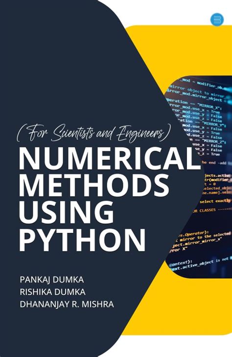 Numerical Methods Using Python For Scientists And Engineers