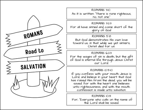 78 famous romans 6 coloring page | Roman road to salvation, Roman roads