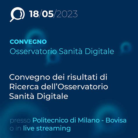 Osservatorio Sanità Digitale Medas solutions