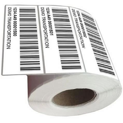 Printed Barcode Sticker 2x1 Inch At Rs 200roll In Agra Id