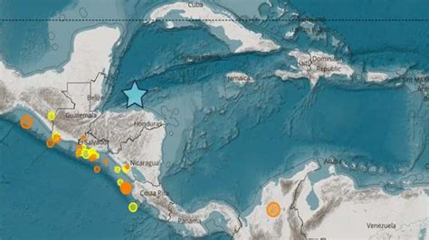 Terremoto De 6 3 Grados Sacude El Caribe De Honduras Y Se Siente En