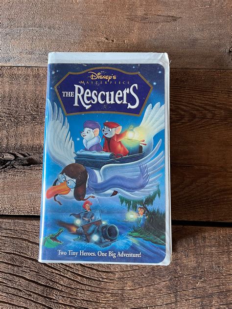 The Rescuers Walt Disney Masterpiece Collection Vhs Tape