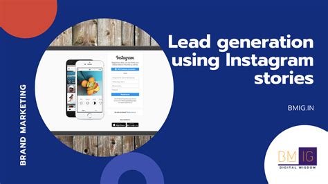 Techniques For Lead Generation Using Instagram Stories Brand Marketing