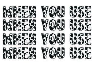 Moo Moo Font By Doodle Alphabet Creative Fabrica