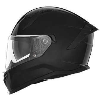 Casco Moto NOX N401 Shiny Black Pronto Per L Invio ICasque It