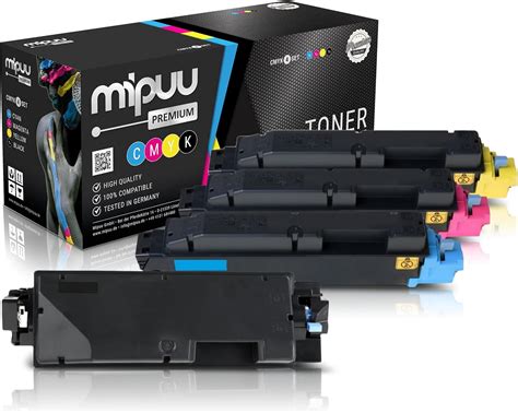 Mipuu Toner Cartridge Compatible With Kyocera Tk Black Cyan