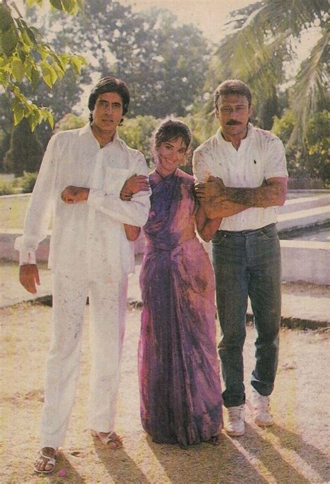 Amitabh Bachchan Meenakshi Seshadri Jackie Shroff