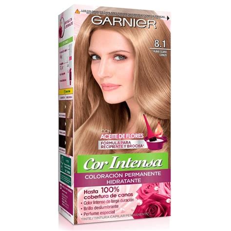 Garnier Kit Coloracion Cor Intensa Rubio Claro Ceniza Loreal Par S