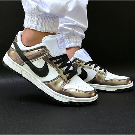 Tenis Nike Dunk Low Feminino Verniz Cano Baixo Tênis Air Jordan One 1