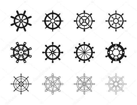 Nautical Ship Wheel Vectors Ubicaciondepersonas Cdmx Gob Mx