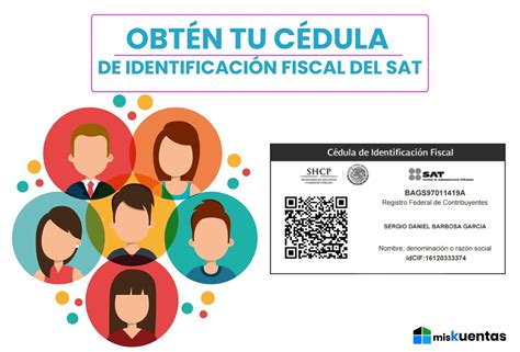 Obt N Tu C Dula De Identificaci N Fiscal Del Sat Miskuentas Miskuentas