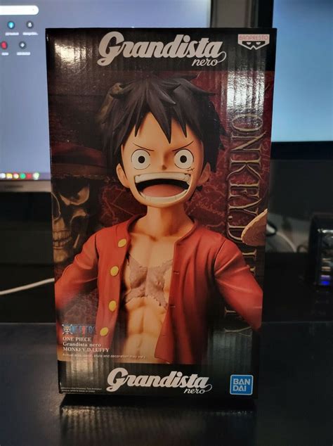 Buy One Piece Monkey D Luffy Grandista Nero Statue Online At Lowest