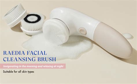 Amazon Vanity Planet Raedia Facial Cleansing Brush With