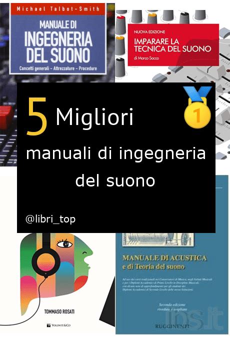 Migliori Manuali Di Ingegneria Del Suonoclassifica