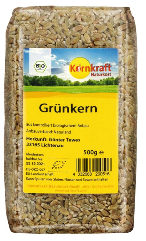 Kornkraft Bio Gr Nkern X G Online Kaufen