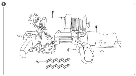 Hamron 604097 Atv Winch Instruction Manual