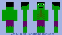 The Incredible Hulk Minecraft Skin