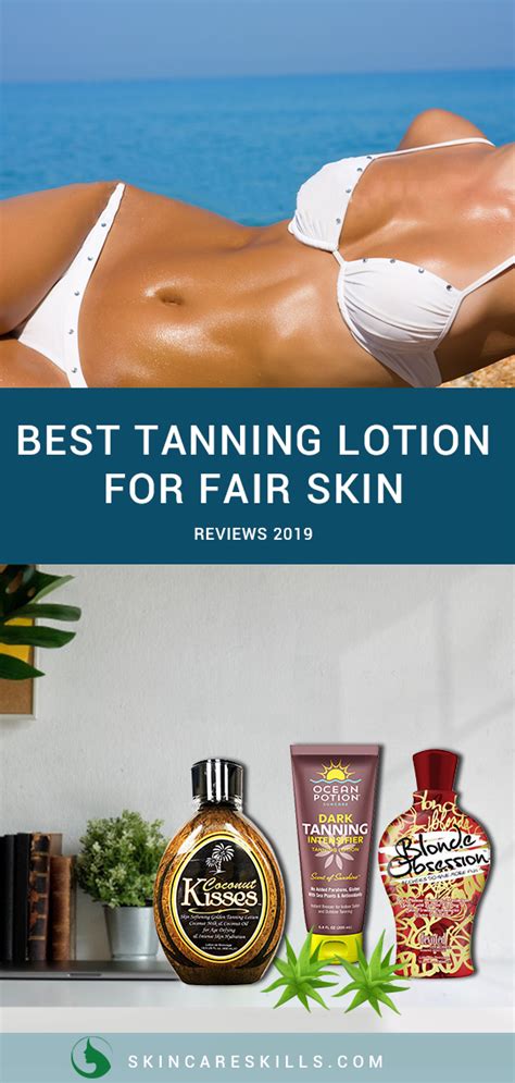 Best Tanning Lotions For Safely Turning Your Fair Skin Tanning Fair