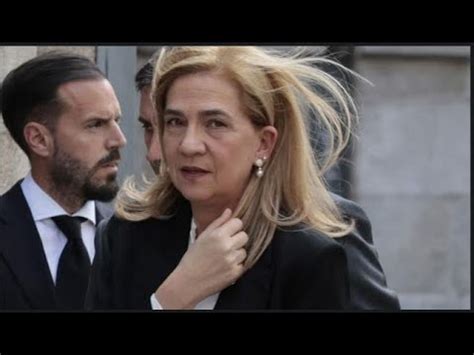 El Motivo De La Inesperada Ausencia De La Infanta Cristina En El Peor