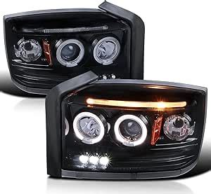 Spec D Tuning Faros Delanteros Delanteros Led De Doble Halo