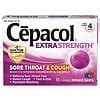 Cepacol Extra Strength Sore Throat Cough Relief Lozenges Mixed Berry