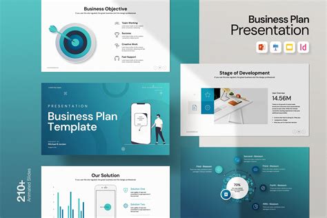 Business Plan PowerPoint Template - Design Cuts