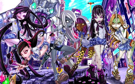 Monster High Aesthetic Wallpapers Wallpaper Cave