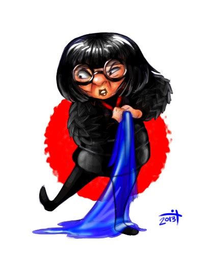 Edna Mode By Crusanite On Deviantart