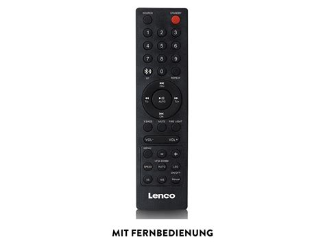 Lenco Bluetooth Party Lautsprecher Mit Diskokugel Pa