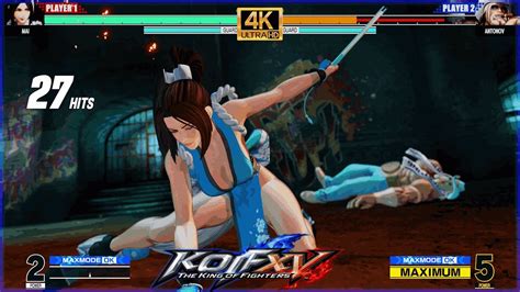 The King Of Fighter XV TKOF XV Mai Shiranui VS Antonov SUPER