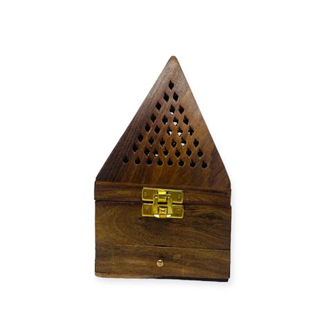 bakhoor burner wood arabic mini  incense oud medium theislamicshop