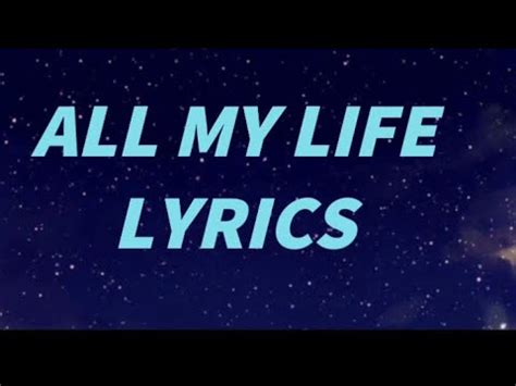 ALL MY LIFE LYRICS LIL DURK FEAT J COLE YouTube