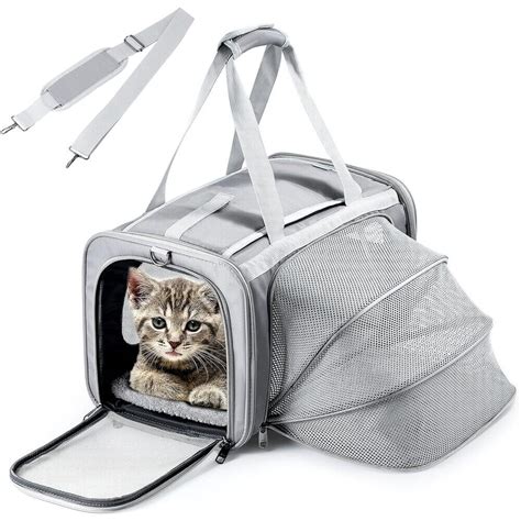 Expandable & Soft Airline Approved Cat Carrier - CatGlamour.com