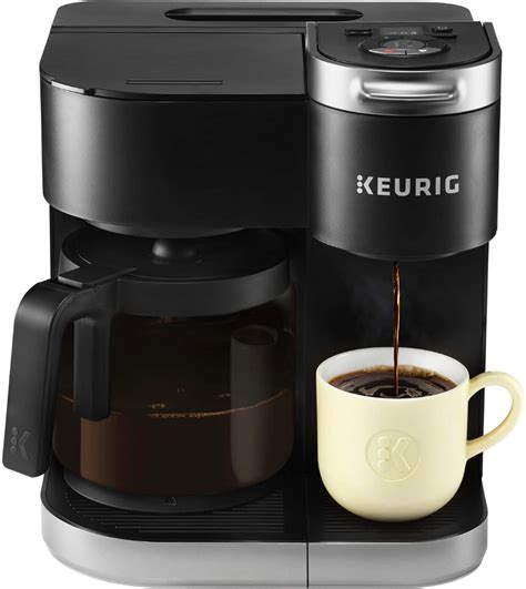 Best Buy Keurig K Duo 12 Cup Coffee Maker And Single Serve K Cup