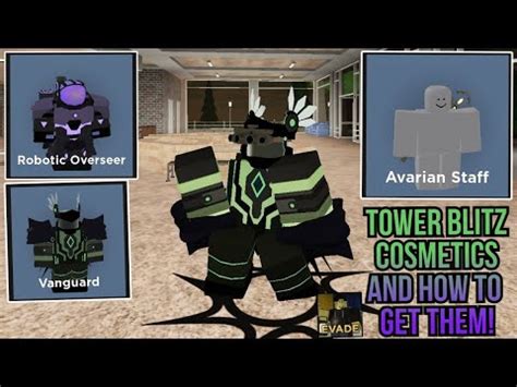 New Tower Blitz Cosmetics How To Get Them Evade YouTube