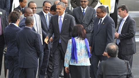 Barack Obama Llegó A Etiopía Para La Primera Visita De Un Presidente De