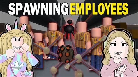 Scp 3008 Building Contest And Spawning 100 Scp Employees Youtube